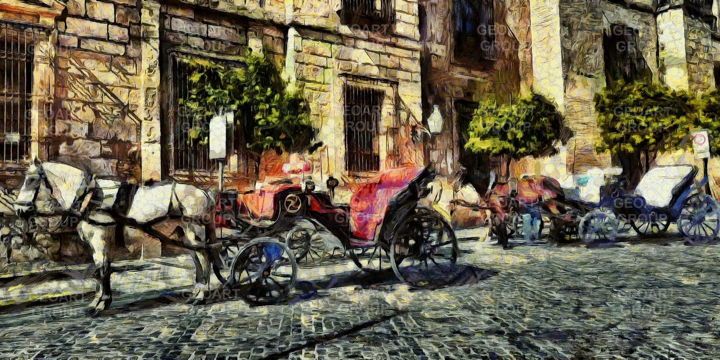 Calle Torrijos - Horse Drawn Carriages - Cordoba