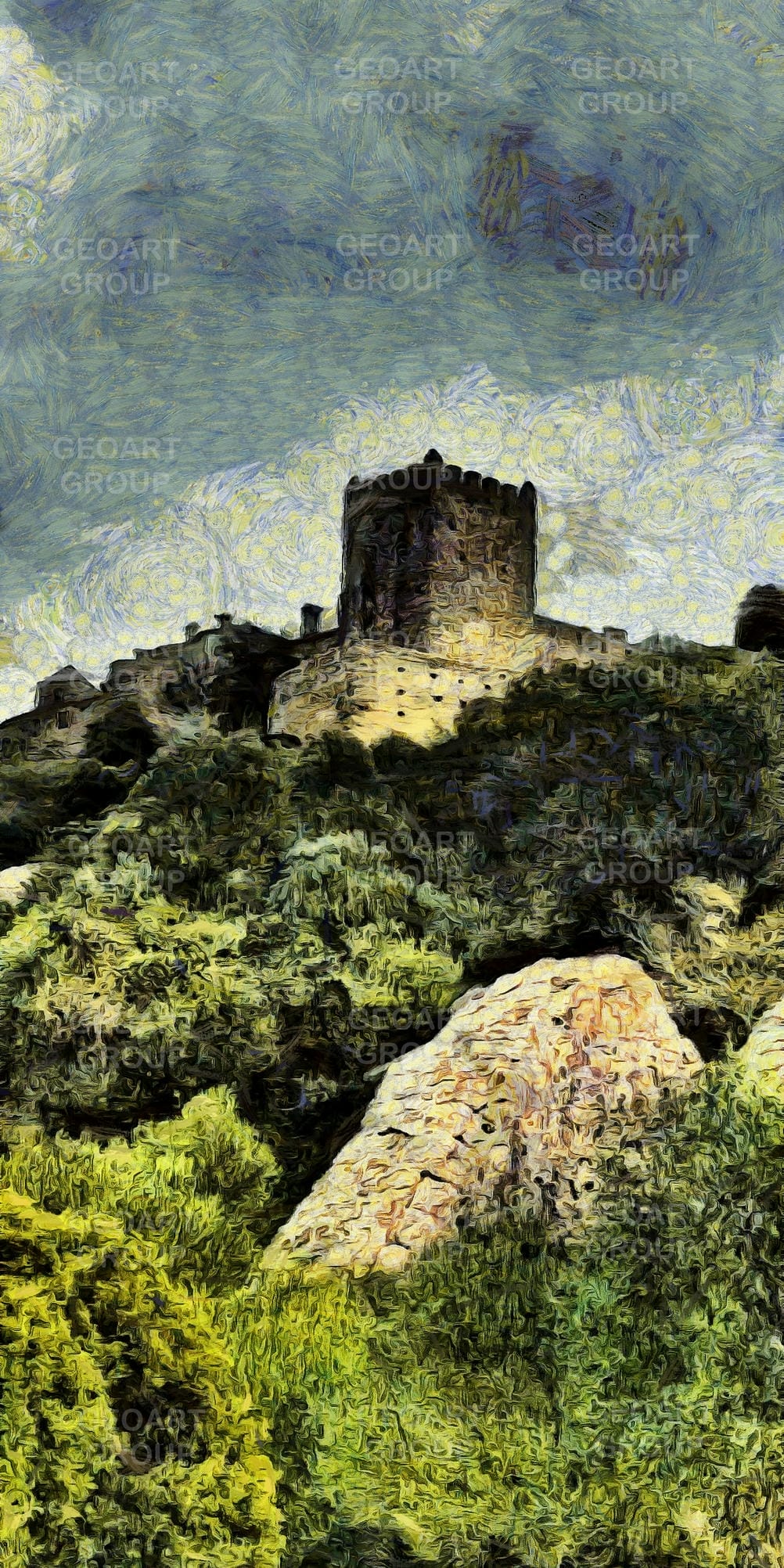 Vista Del Sur - Castillo Del Castellar