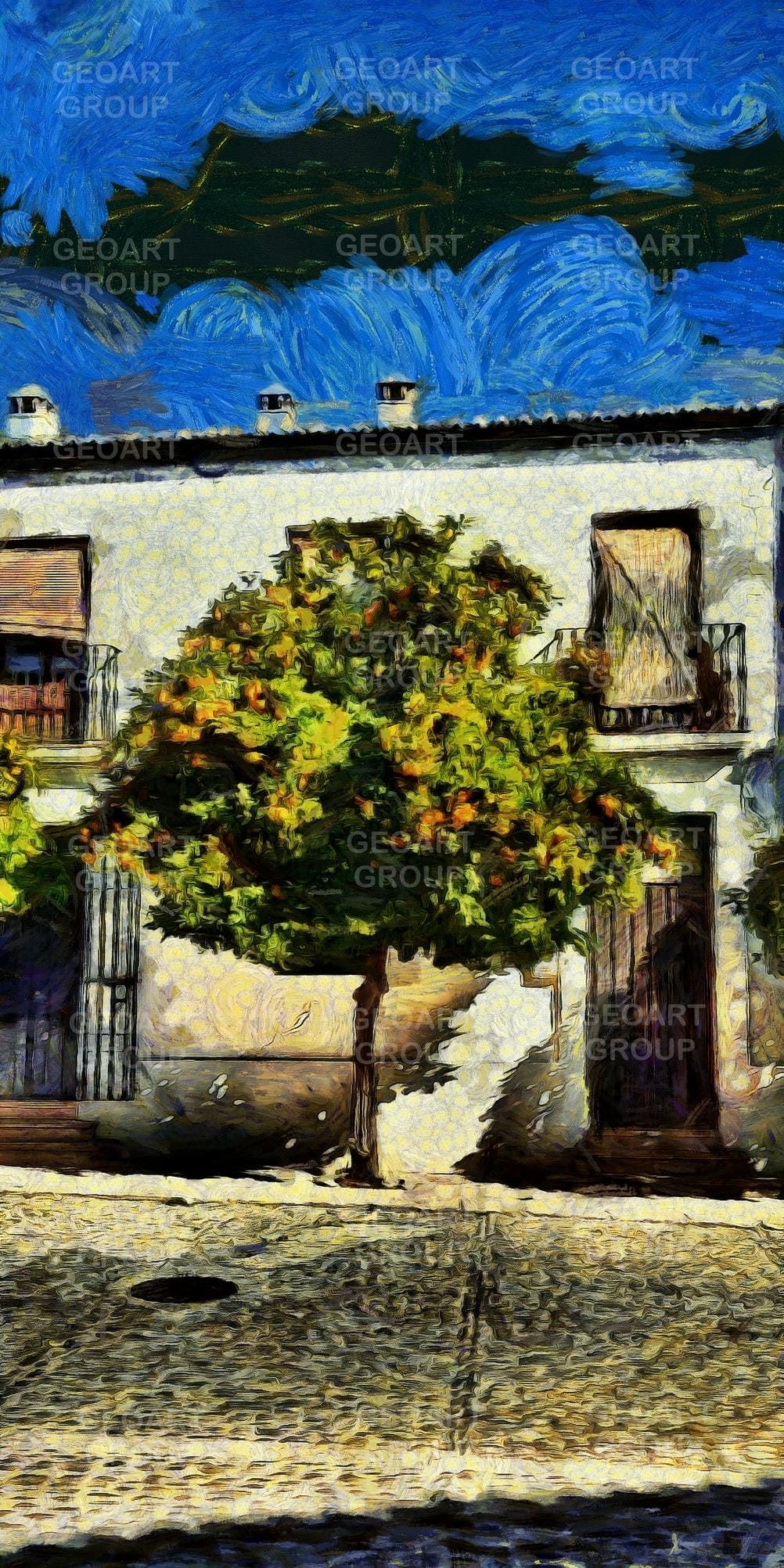 Arbol De Naranja - Plaza Mondragon - Ronda