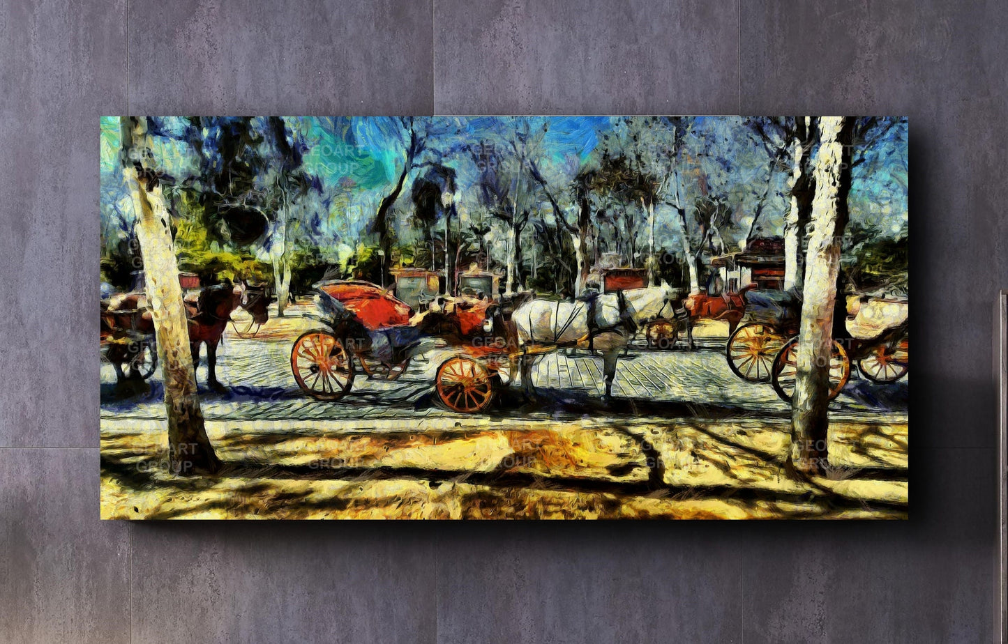 Plaza De Espana - Horse Drawn Carriage - Sevilla