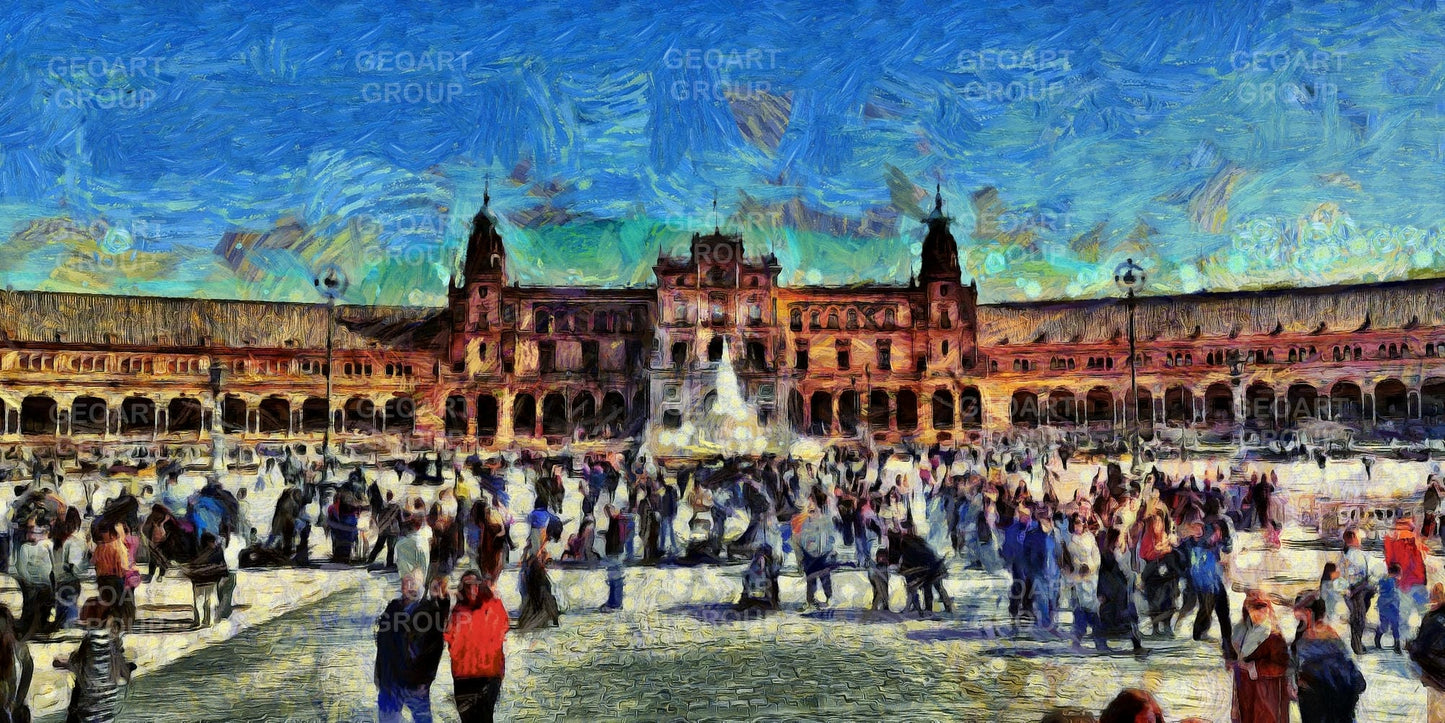 Gran Plaza De Espana - Sevilla